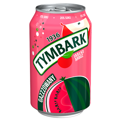 Tymbark Gazzzowany Jabłko Arbuz 330 Ml