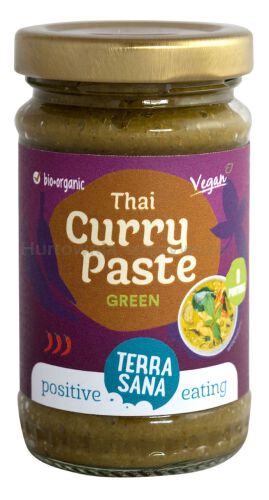 Pasta Tajska Zielone Curry Bio 120 G - Terrasana [BIO]