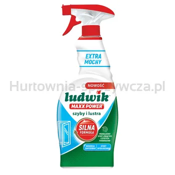 Ludwik MAXX POWER szyby i lustra 750 ml