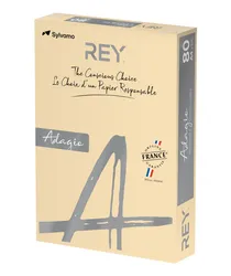 Papier Ksero Rey Adagio, A4, 80Gsm, 38 Piaskowy Pastel *Ryada080X430 R200