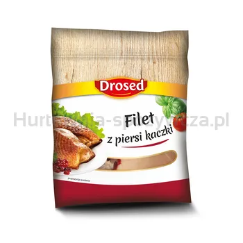 Filet Z Piersi Kaczki Pekin Ze Skórą Klasa A Kaliber 500 G Drosed