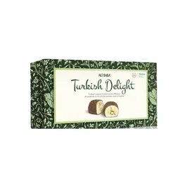 ALI BABA TURKISH DELIGHT z kremem z orzechów laskowych i z pistacjami 350g