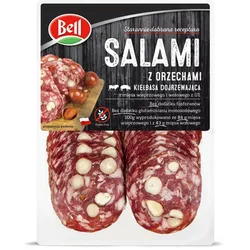 Bell Salami Z Orzechami Plastry 70G 