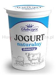 Głubczyce Jogurt Naturalny 3% 400 G