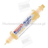 Marker akrylowy 3D e-5400 EDDING, podwójny, 2-3 mm, 5-10 mm, żółty pastelowy - 2