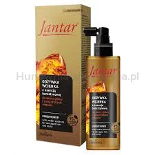 Jantar Odżywka-wcierka z esencją bursztynową do skóry głowy i zniszczonych włosów, 100 ml