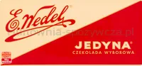Wedel Czekolada Deserowa Jedyna 100G