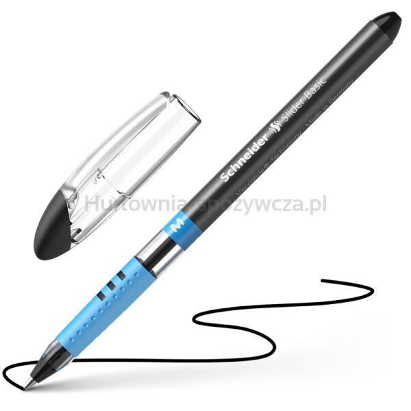 Schneider Długopis Slider Basic, M, Czarny - 4