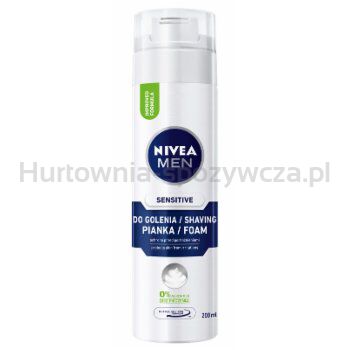 Nivea Pianka Do Golenia Łagodząca Sensitive 200 Ml