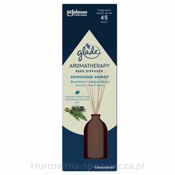 Glade Aromatherapy Reed Diffuser - Refreshing Energy™, Odświeżacz Powietrza Pachnące Patyczki 80Ml