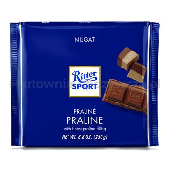 Ritter Sport Czekolada Mleczna Z Nadzieniem Pralinowym 250G