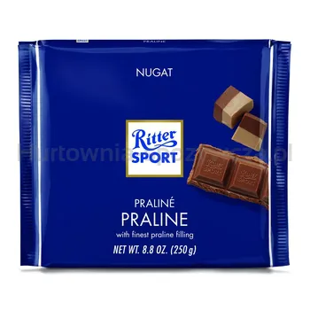 Ritter Sport Czekolada Mleczna Z Nadzieniem Pralinowym 250G