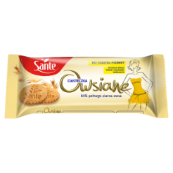 Ciasteczka Owsiane Naturalne Sante 138 G