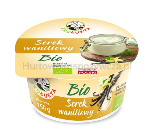 Serek Waniliowy Bio 150 G - Eko Łukta [BIO]