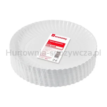 Tge Talerze Pap.23Cm 100Szt