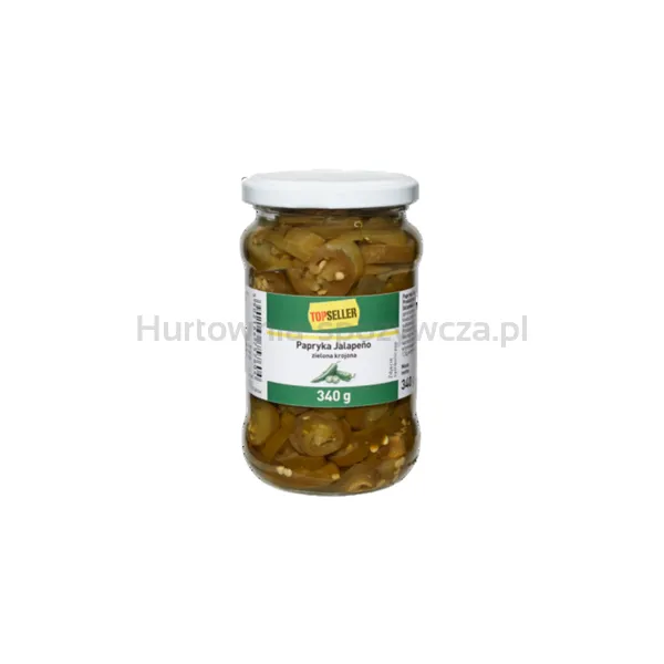 Topseller Papryka Jalapeno Zielona Krojona 340 G