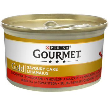 Gourmet GoldSavoury Cake Z Wołowiną I Pomidorami 85G