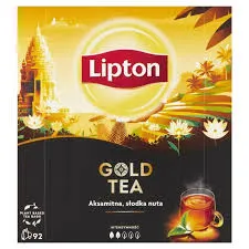Lipton Herbata Gold Czarna (92 Torebki)