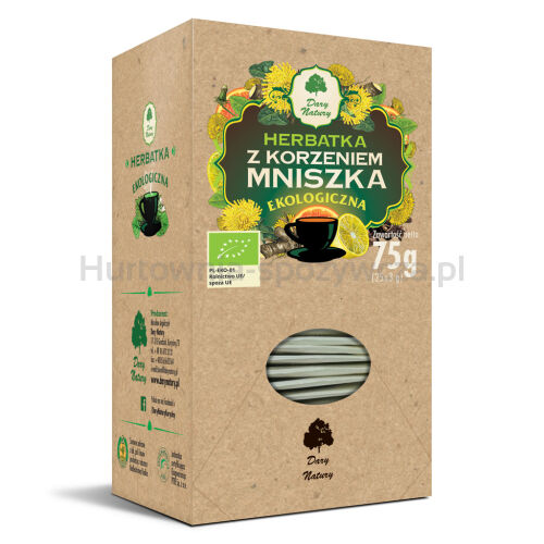 Herbatka Z Korzeniem Mniszka Bio (25 X 3 G) 75 G - Dary Natury [BIO]