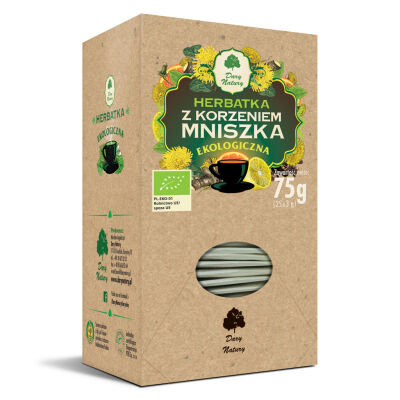 Herbatka Z Korzeniem Mniszka Bio (25 X 3 G) 75 G - Dary Natury [BIO]