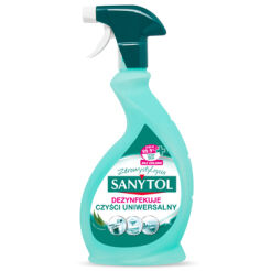 Sanytol Spray Uniwersalny Do Czyszczenia I Dezynfekcji O Zapachu Eukaliptusa 500 Ml