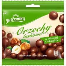 Jutrzenka Orzechy Laskowe W Mlecznej Czekoladzie 80 G