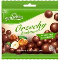 Jutrzenka Orzechy Laskowe W Mlecznej Czekoladzie 80 G