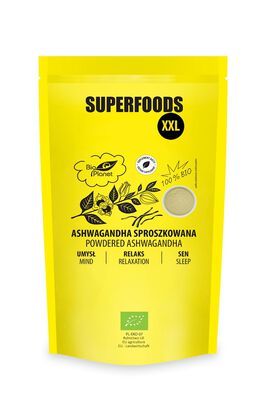 Ashwagandha Sproszkowana Bio 500 G - Bio Planet [BIO]