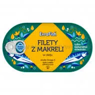 Evrafish filety z makreli w oleju 170 g