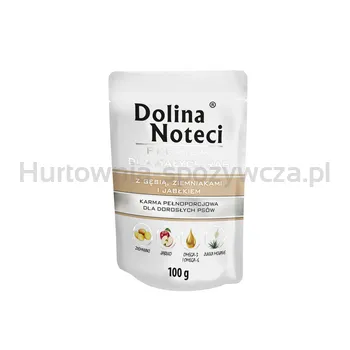 Dolina Noteci Premium Mokra karma dla psów małych ras z gęsiną saszetka 100 g
