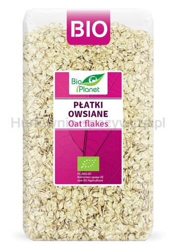 Płatki Owsiane Bio 600 G - Bio Planet [BIO]