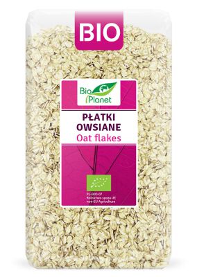 Płatki Owsiane Bio 600 G - Bio Planet [BIO]