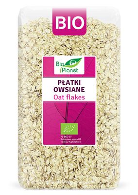 Bio Planet Płatki Owsiane Bio 600 G [BIO]