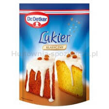 Dr.Oetker Lukier gotowy biały 100 g