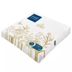 PAW Serwetki 3 ply 1/4 Lunch 33 cm x 33 cm Birds &amp Peonies Elegance 20 szt.