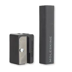 Zestaw MOLESKINE, gumka + temperówka