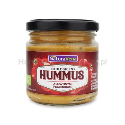 Hummus Z Suszonymi Pomidorami Bio 185 G - Naturavena [BIO]