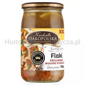 Kuchnia Staropolska Flaki królewskie wołowe w rosole 700 g