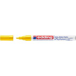 Marker olejowy połyskujący e-751 EDDING, 1-2 mm, żółty