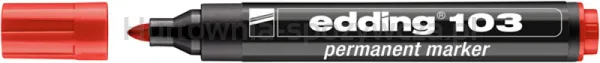 Edding Marker permanentny e-103 czerwony 
