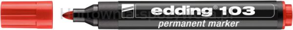 Edding Marker permanentny e-103 czerwony 