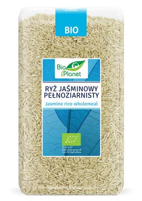 Ryż Jaśminowy Pełnoziarnisty Bio 1 Kg - Bio Planet [BIO]