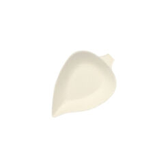 Fingerfood - Talerze Z Trzciny Cukrowej, "Pure", 8 Cm X 6 Cm, Kolor: Biały, "Leaf", 50 Szt