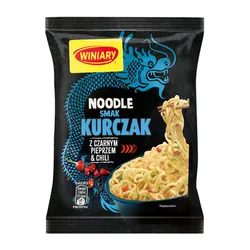WINIARY Nudle Kurczak z czarnym pieprzem &amp chili 62g