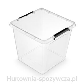 Pojemnik Do Przechowywania Moxom Simple Box, 36L, Transparentny