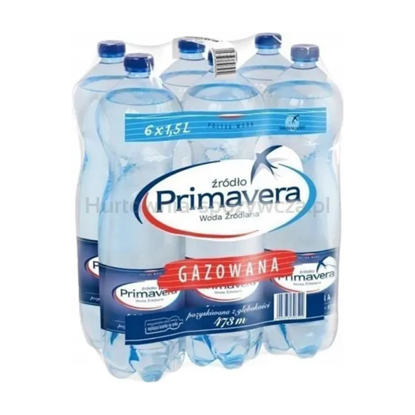 Woda Primavera Gazowana Pet 1,5L