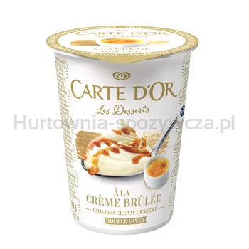 Deser Carte d'Or smak Creme brulee OLMA140g