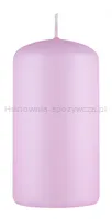Donau HOME Świeca słupek Standard Lakier, 60x115mm, różowy perła mat - 2