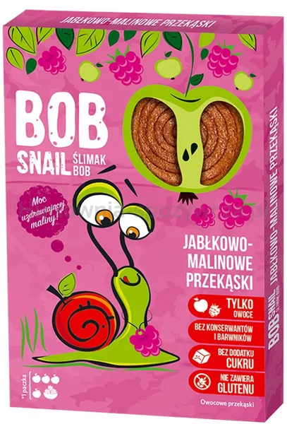 Przekąska jabłko - malina 60g