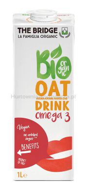 The Bridge Napój Owsiany Omega-3 Bez Dodatku Cukrów Bezglutenowy Bio 1 L [BIO]